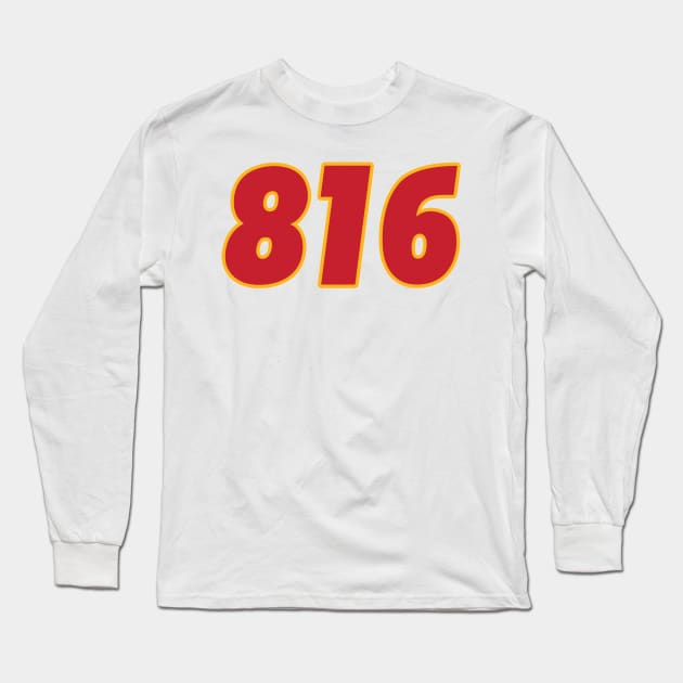 Kansas City LYFE the 816!!! Long Sleeve T-Shirt by pralonhitam